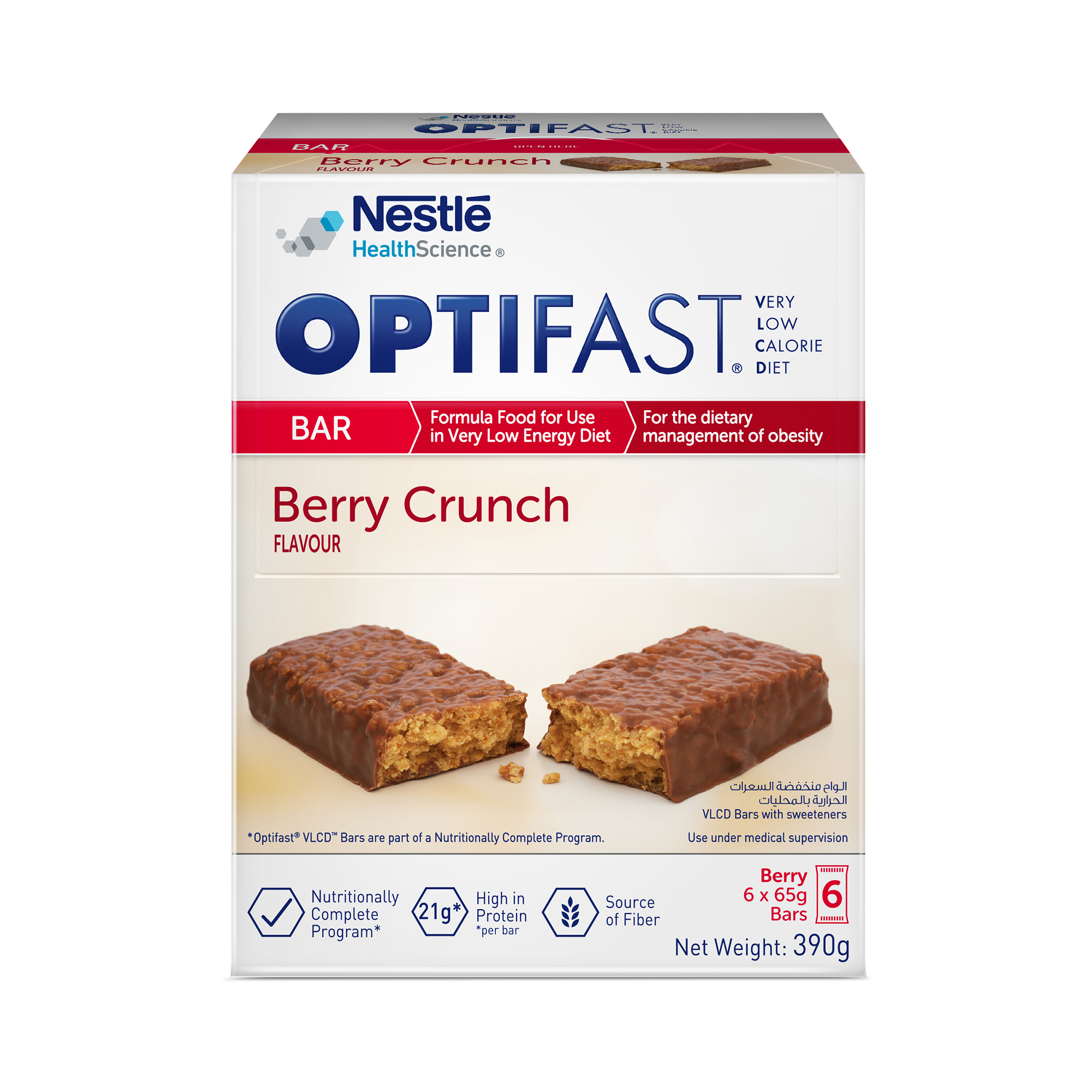 OPTIFAST BAR BERRY CRUNCH 6 PCS