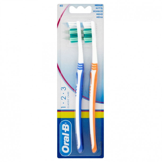 Oral-B Classic 1.2.3 T/B Medium Offer 2+1