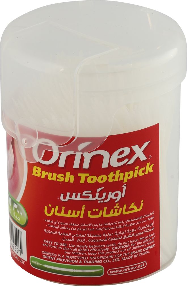 Orinex Brush Toothpick 300Pc