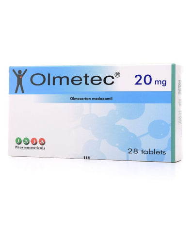 Olmetec 20 mg 28 tablets