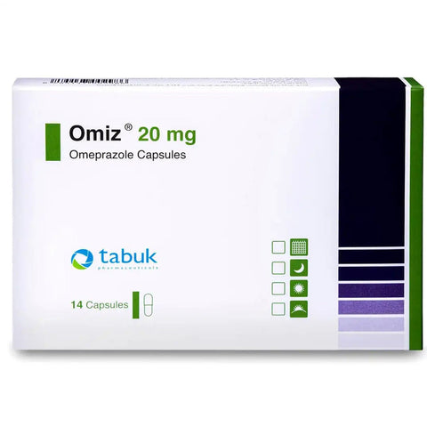 Omiz 20 Mg 14 Capsules