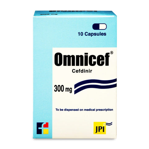 Omnicef 300 Mg 10 Capsules