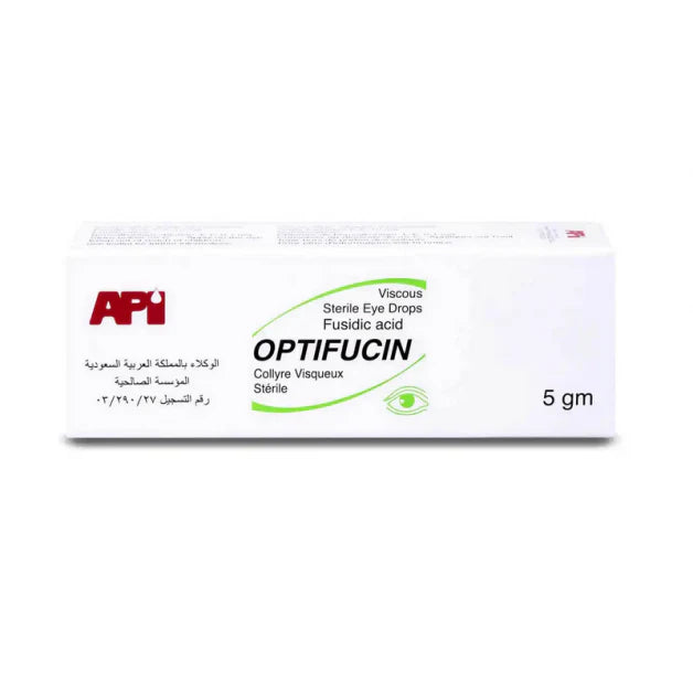 Optifucin Drops 5 Gm| Al-Jawaher al motamyza Pharmacies – Al-Jawaher Al ...