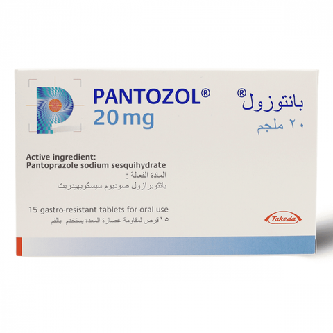 Pantozol 20 mg 15 Tablets