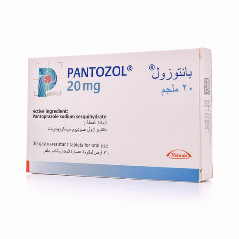 Pantozol 20 mg 30 Tablets