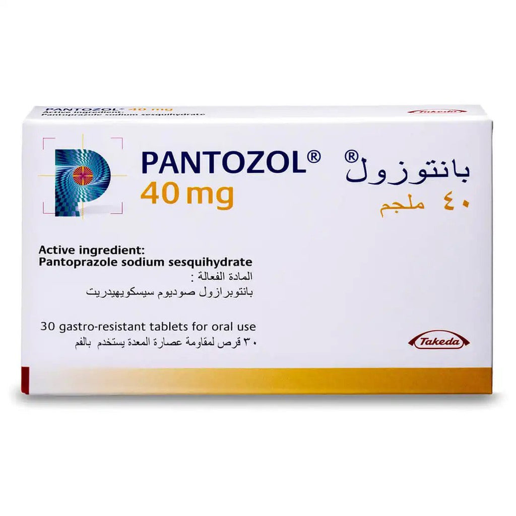 Pantozole 40 mg 30 Tablets