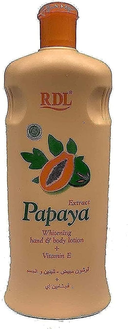 Papaya Extract Whitening Lotion For Hand And Body 600 Ml