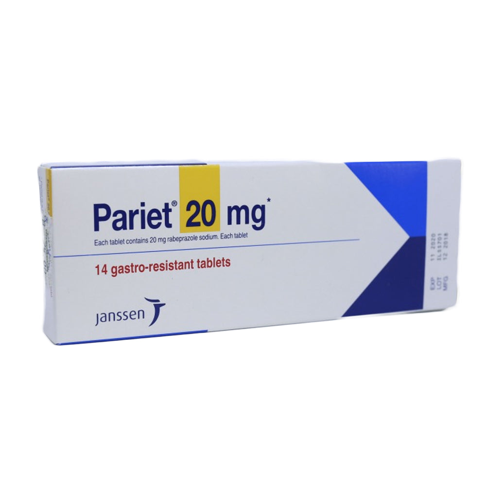 Pariet 20Mg - 14 Tablets