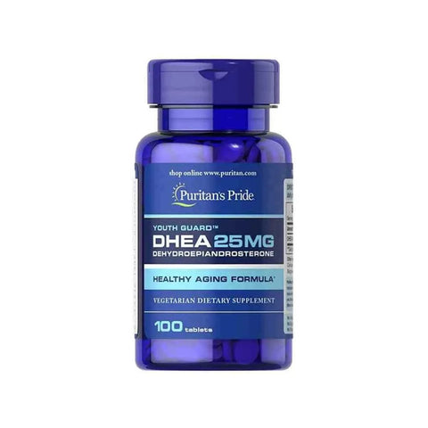 Puritans Pride Dhea 25 Mg 100 Tablets