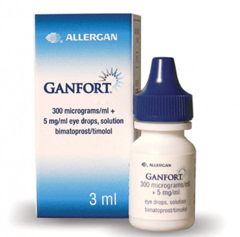 Ganfort Eye Drops 3 Ml