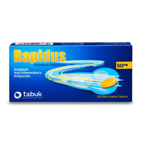 Rapidos 50 Mg 20 Tablets