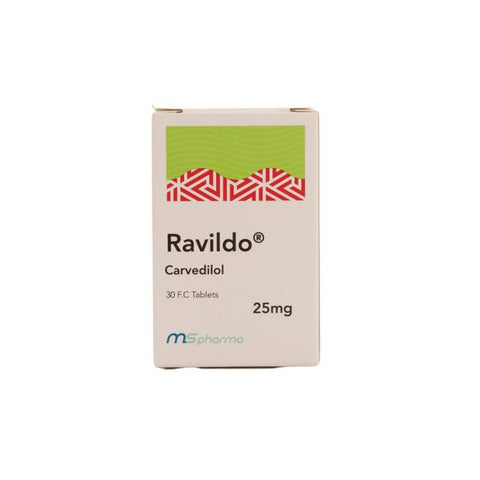 Ravildo 25 Mg 30 Tab