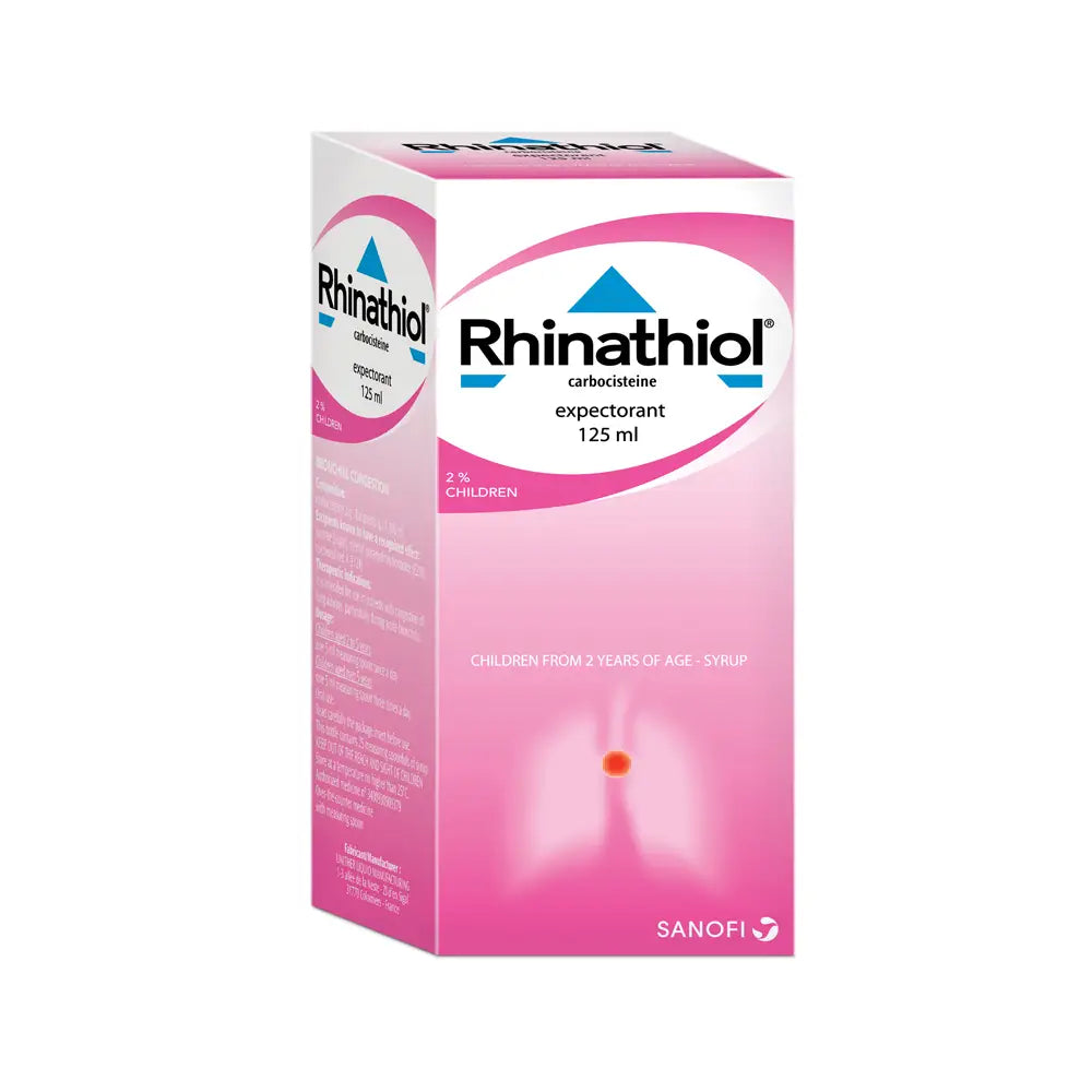 Rhinathiol 2% Baby Syrup 125 Ml