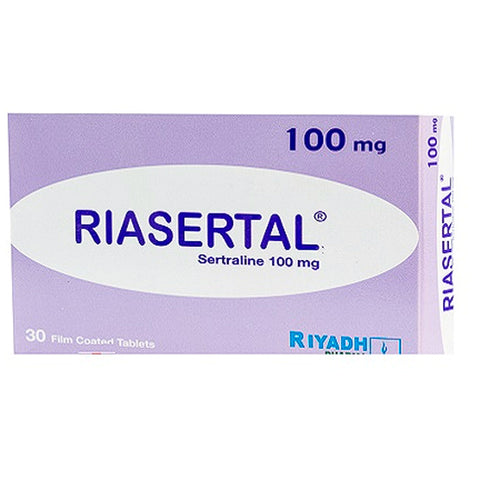 Riasertal 50 Mg 30 Tablets