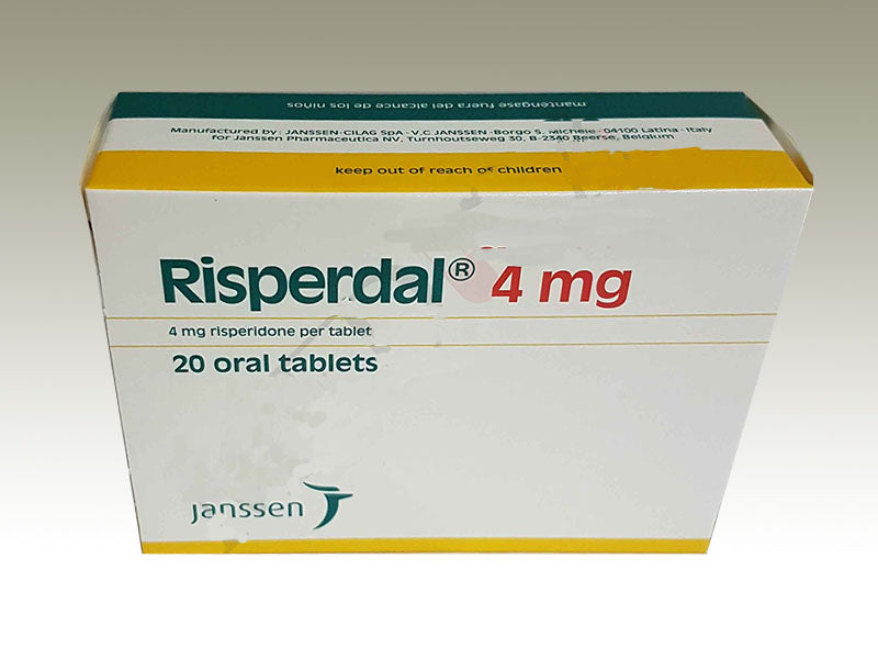 Risperdal 4 Mg 60 Tab