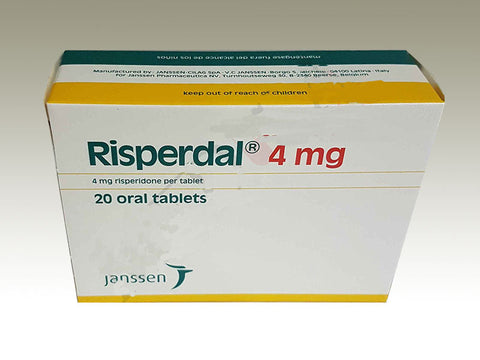 Risperdal 4 Mg 60 Tab