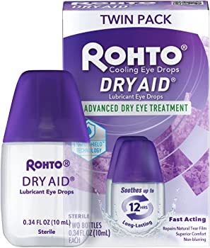 Rohto dry aid eye drops 10 ml