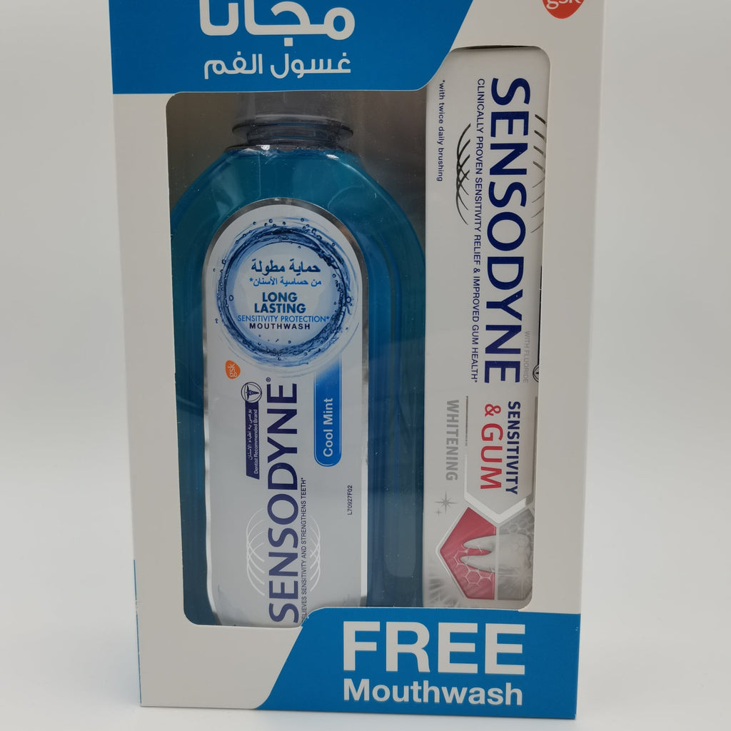 Sensoddyne Sensitivity & Gum + Mouth Wash Free