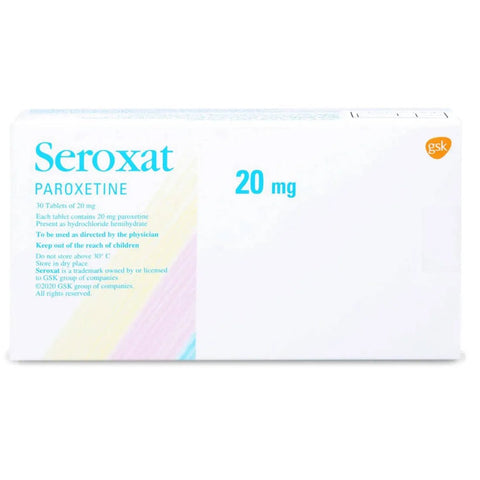 SEROXATE 20MG 30TAB