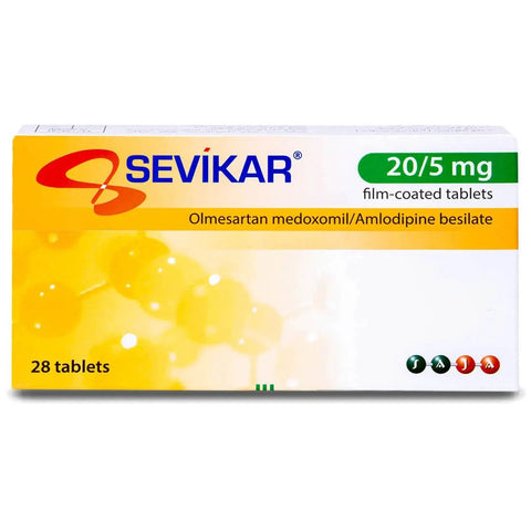 SEVIKAR 20/5MG 28TAB