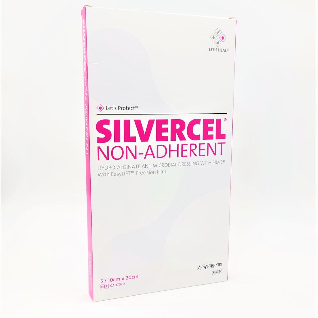 Silvercel Non-Adherent Alginate Dressing 10 Cm X 20 Cm 1 Pcs