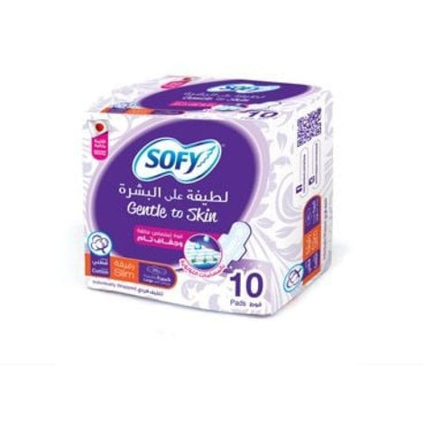 Sofy Slim Gentle On Skin Large - 10 Pcs