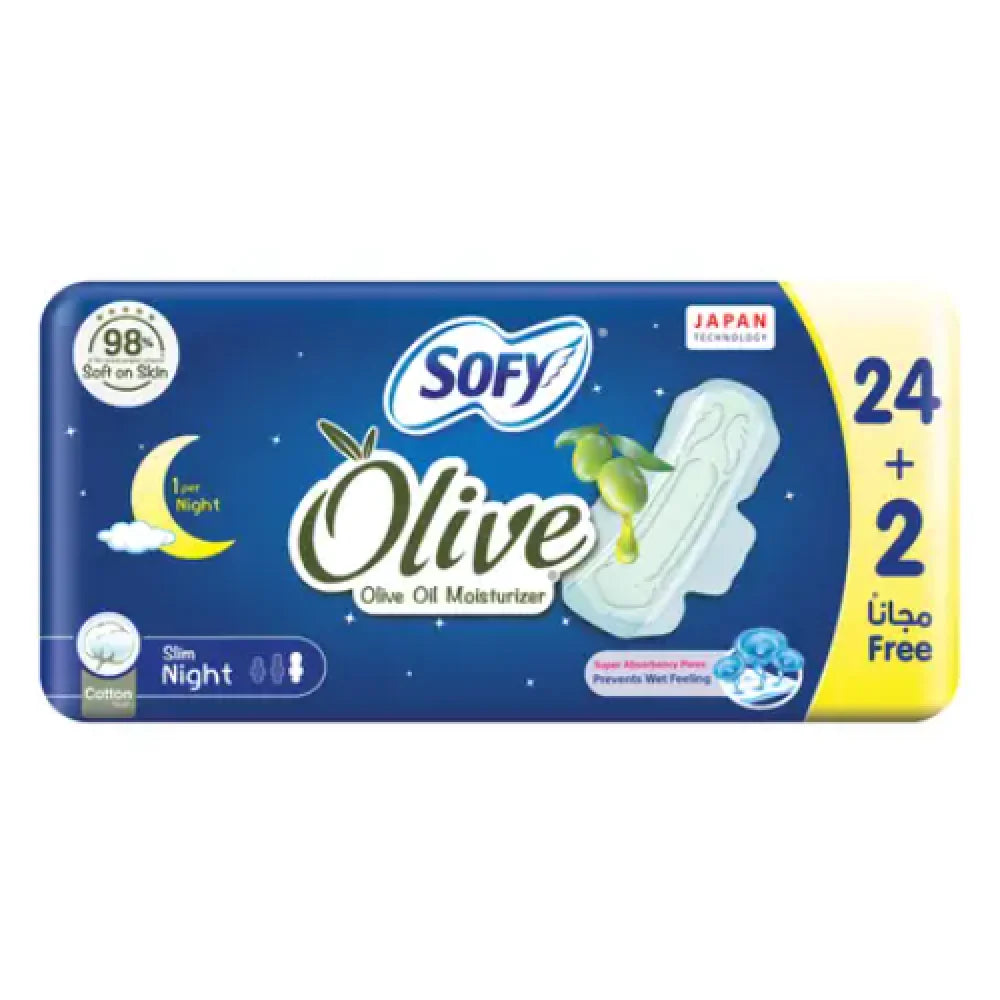 Sofy Night Pad With Olive 24+2 Free