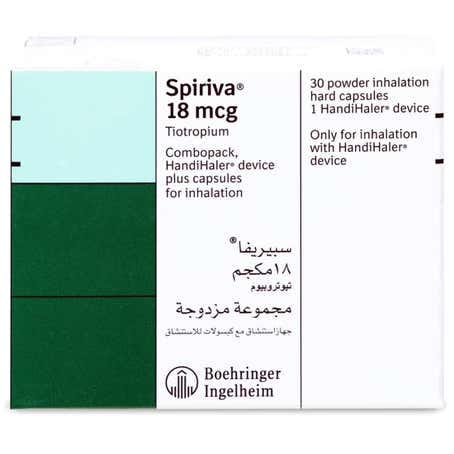 Spiriva 18 Mcg Inhalation Capsule 30Pcs