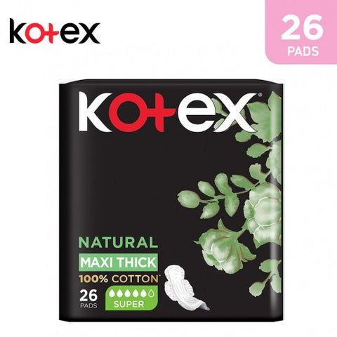 Super Natural Maxi Thick Kotex-26pads