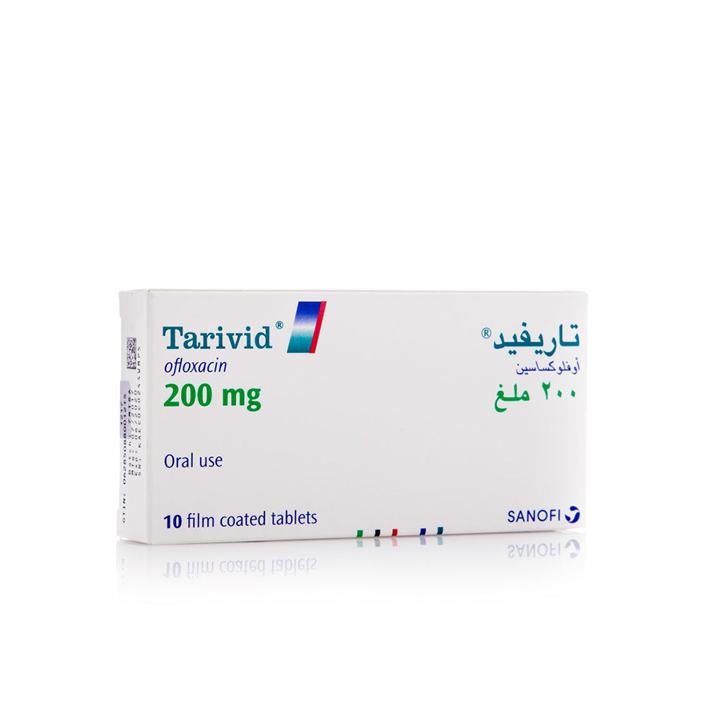 Tarivid 200 Mg 10 Tablets