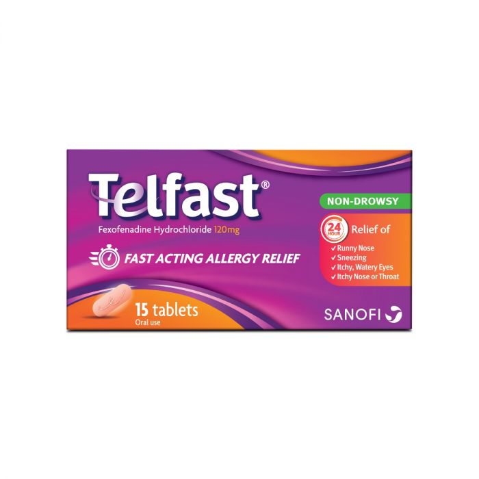 Telfast 120 Mg 15 Tablets