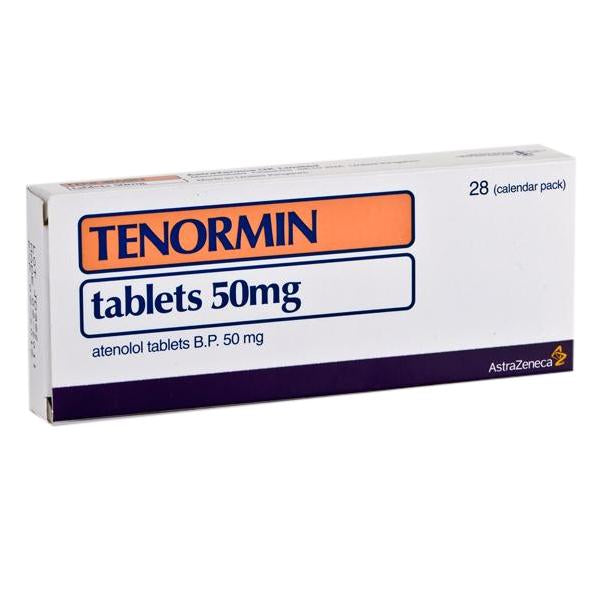 Tenormin 50 Mg 28 Tablets