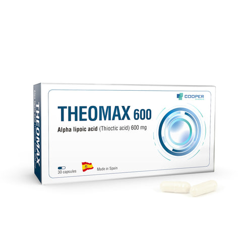 Theomax 600 mg 30 Capsules