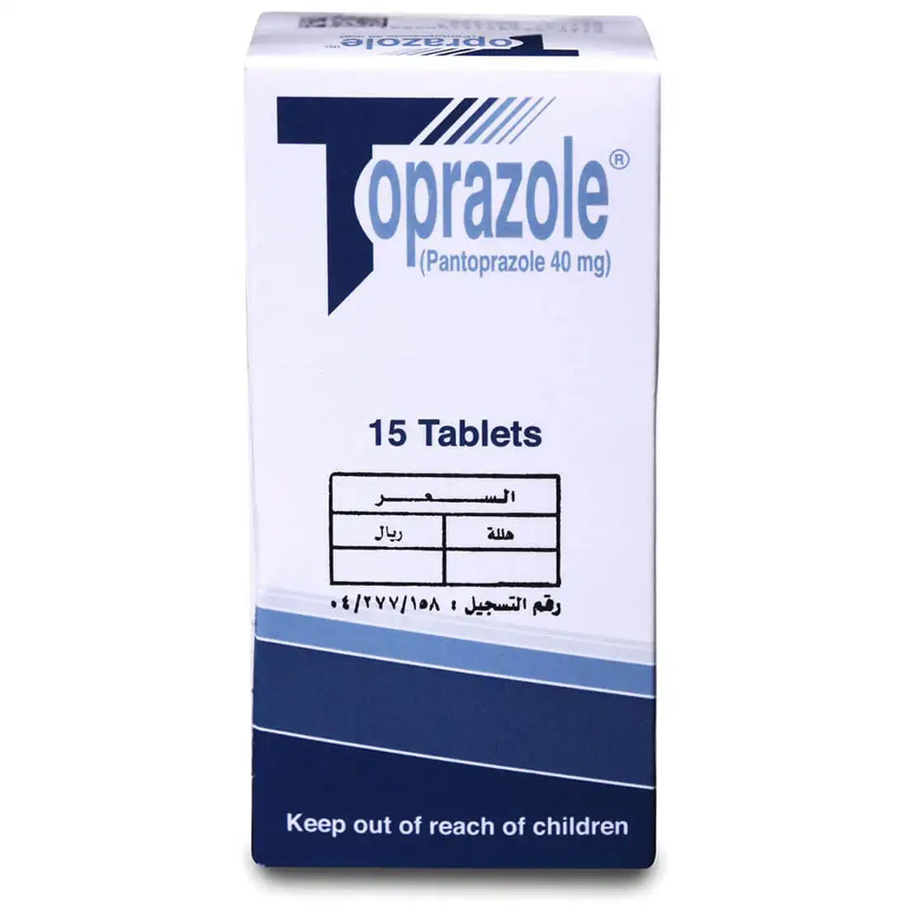 Toprazole 40 Mg Tablet 15Pcs