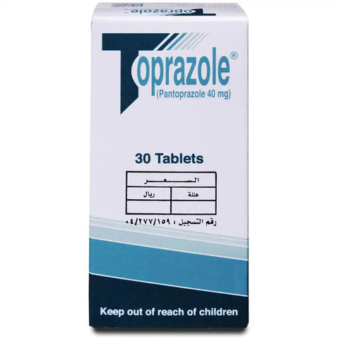 Toprazole 40 Mg Tablet 30Pcs