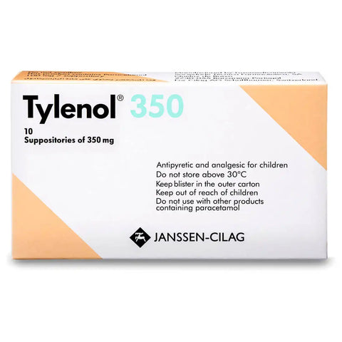 Tylenol 350 Mg 10 Suppositories