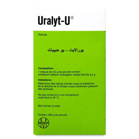 URALYT-U GRANULES 280GM