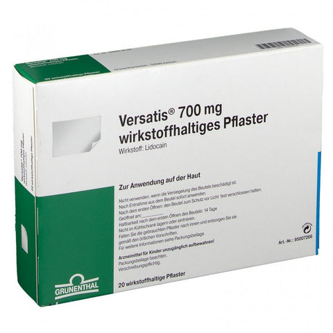 Versatis 5% Plaster 30Pcs