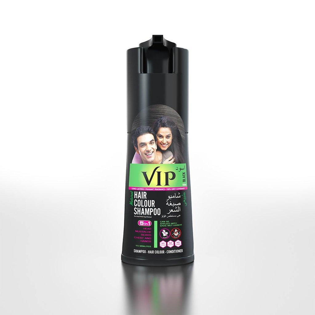 Vip Hair Colour Shampoo Natural Black 180 Ml