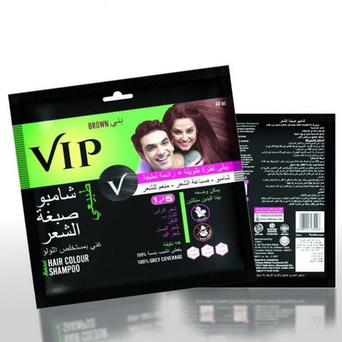 Vip Dye Shampoo 20 Ml Brown