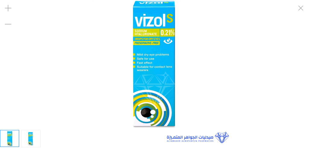 Vizol S 0.21% Eye Drops 10Ml