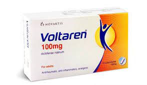 Voltaren 100 Mg Adult Supp