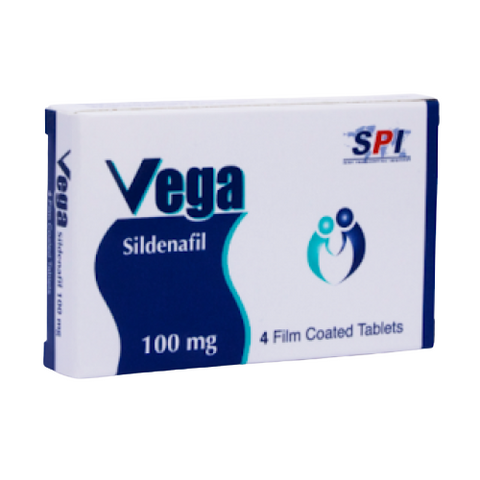 Vega 100 Mg 4 Tablets