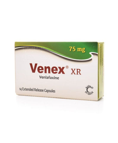 Venex 75 Mg 14 Capsules