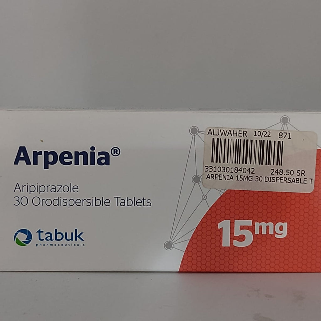Arpenia 15Mg 30 Dispersable Tab