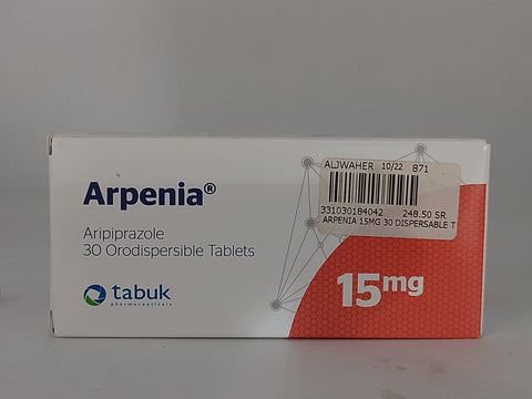 Arpenia 15Mg 30 Dispersable Tab