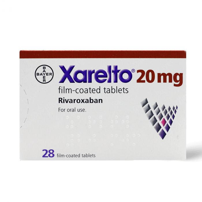 XARELTO 20MG 28T