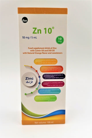 Zn 10 Mg Zinc Syrup