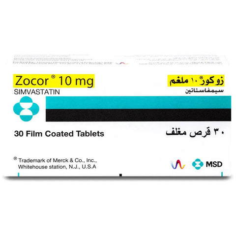 Zocor 10 Mg Tab