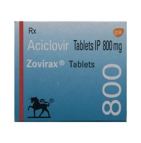 ZOVIRAX 800 MG TAB